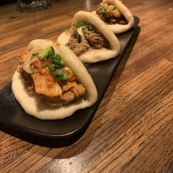 Linger - Bao bun trio - Asian Fusion Near Me - Denver, Colorado Linger - Bao bun trio - Asian Fusion Near Me - Denver, Colorado