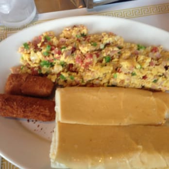 Sandy's Cuban Cafe - Sandy's Breakfast - amazing and comes with a Cuban coffee (latte). Worth every penny. - Cuban Near Me - Naples, Florida Sandy's Cuban Cafe - Sandy's Breakfast - amazing and comes with a Cuban coffee (latte). Worth every penny. - Cuban Near Me - Naples, Florida