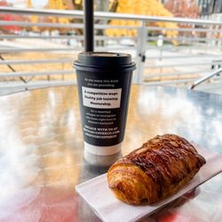 Refuge Coffee - Midtown - Almond croissant