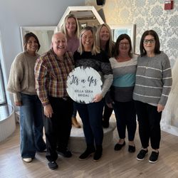 Bella Sera Bridal - I said yes to the dress!! Thank you to my amazing team and the Bella Sera Team!!!
