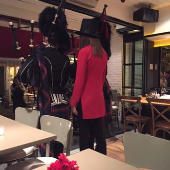Salomanje Restaurant - Weird Scottish bagpipe players that walked in randomly and started playing. It was the most bizarre experience ever.... - Turkish Near Me - Istanbul, 34