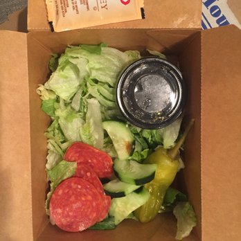 Beau Jo's - Arvada - $9.50 "Full Size" House Salad. I was expecting this to serve at least 2 people. About 1.5 cups of lettuce and wasn't the most fresh quality. - Pizza Near Me - Arvada, Colorado Beau Jo's - Arvada - $9.50 "Full Size" House Salad. I was expecting this to serve at least 2 people. About 1.5 cups of lettuce and wasn't the most fresh quality. - Pizza Near Me - Arvada, Colorado