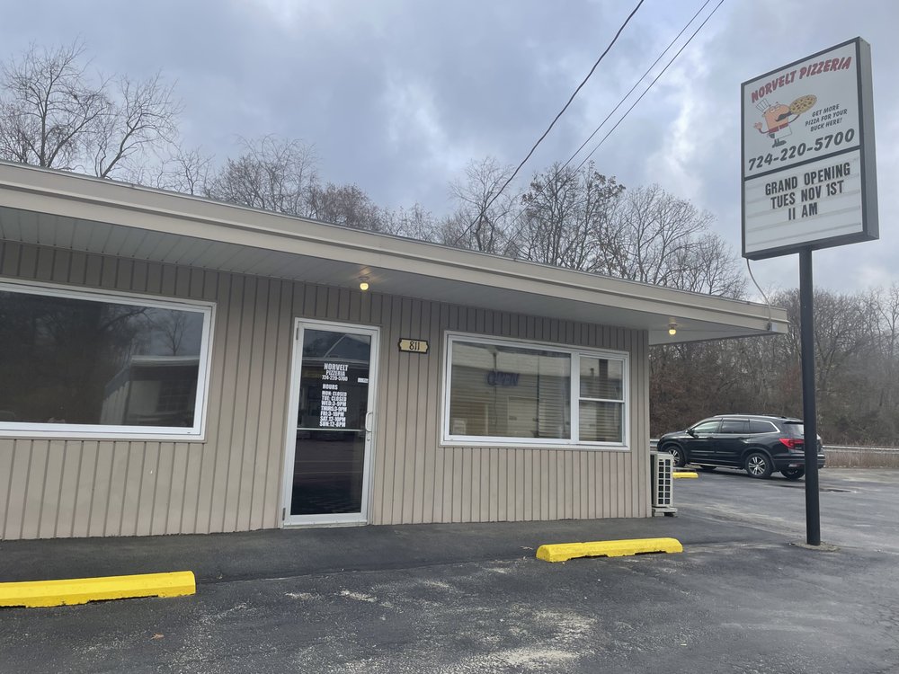 NORVELT PIZZERIA 811 Water St, Scottdale, Pennsylvania Pizza
