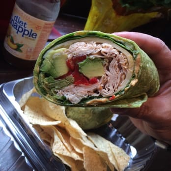 Cafe Square One - Turkey Hummus Wrap - Salad Near Me - Philadelphia, Pennsylvania