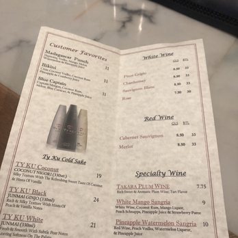 Edo Japanese Steakhouse - Drinks - Japanese Near Me - Pelham, New York