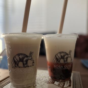 Boba Guys - Korean Banana Milk and Strawberry Rice Milk - Coffee & Tea Near Me - Oakland, California