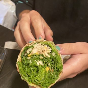 Chick-fil-A - This is the amount of chicken we were given in their wrap this evening. - Fast Food Near Me - Sacramento, California Chick-fil-A - This is the amount of chicken we were given in their wrap this evening. - Fast Food Near Me - Sacramento, California