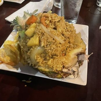 Simply Thai - Pineapple Fried Rice with Shrimp - Thai Near Me - Louisville, Kentucky Simply Thai - Pineapple Fried Rice with Shrimp - Thai Near Me - Louisville, Kentucky