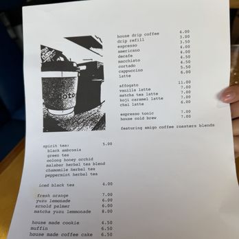 Doto Restaurant - menu - Coffee & Tea Near Me - Los Angeles, California