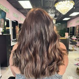 Hair dye and hair cut Hair dye and hair cut