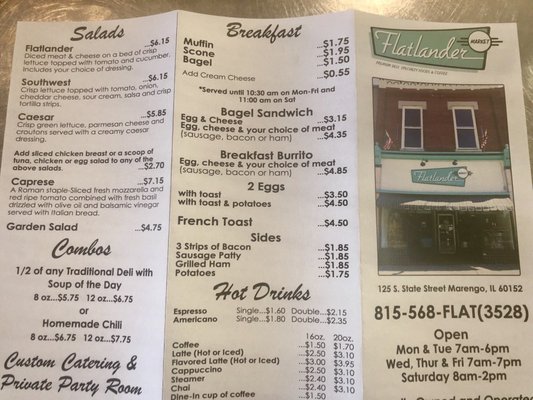 Menu photo 2 Flatlander Market Marengo, IL
