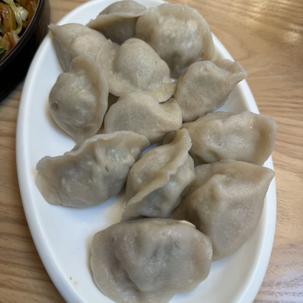 Ox 9 Lanzhou Handpulled Noodles - Shrimp chive dumpling - Noodles Near Me - San Mateo, California