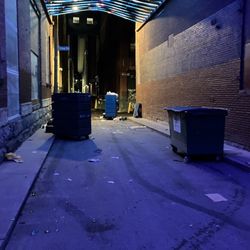 Garrison Canal - Dumpsters and garbage everywhere . . . !!!