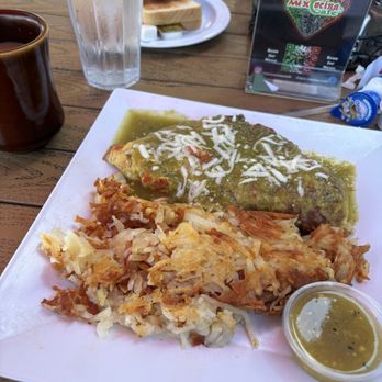Mex Cocina Cafe - Machaca omelette!! So delicious - Desserts Near Me - Burbank, California