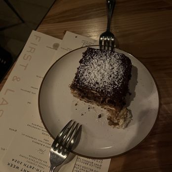 First & Last - Tiramisu - Italian Near Me - Phoenix, Arizona