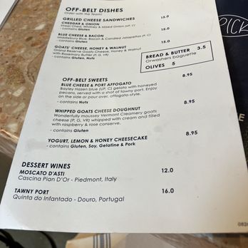 Pick & Cheese - Menu - Cheese Shops Near Me - New York, New York