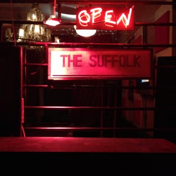 The Suffolk - the neon sign for the suffolk - Bars Near Me - New York, New York The Suffolk - the neon sign for the suffolk - Bars Near Me - New York, New York