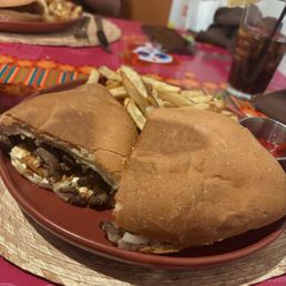 Carne asada torta Carne asada torta