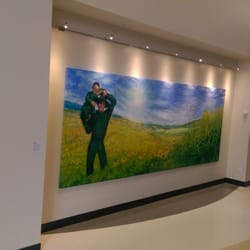 UW Health East Madison Hospital - Painting in the main lobby