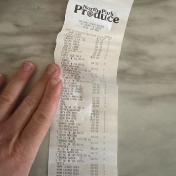 North Park Produce - Proof of invoice since Nazzar didn't believe me because the kitchen said they never sold any chicken lol - Grocery Near Me - El Cajon, California North Park Produce - Proof of invoice since Nazzar didn't believe me because the kitchen said they never sold any chicken lol - Grocery Near Me - El Cajon, California