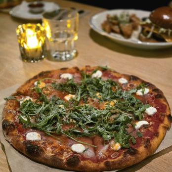Liberty Kitchen - Calabrian Hot Honey Pizza - Comfort Food Near Me - Langford, British Columbia