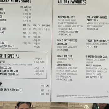 Capital One Café - Menu - Coffee & Tea Near Me - Irvine, California