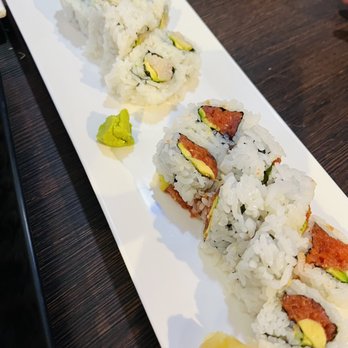 Happy Sushi - Spicy Tuna Roll and Yellowtail Roll - Sushi Bars Near Me - Gardena, California Happy Sushi - Spicy Tuna Roll and Yellowtail Roll - Sushi Bars Near Me - Gardena, California