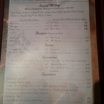 Ocampo's Restaurant - Menu Page 3 - Mexican Near Me - Yucaipa, California Ocampo's Restaurant - Menu Page 3 - Mexican Near Me - Yucaipa, California