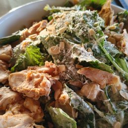 Kale Ceasar Salad with chicken Kale Ceasar Salad with chicken