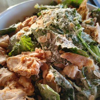 The Commissary - Kale Ceasar Salad with chicken - American Near Me - New Orleans, Louisiana The Commissary - Kale Ceasar Salad with chicken - American Near Me - New Orleans, Louisiana