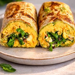 Mediterranean Breakfast Wrap