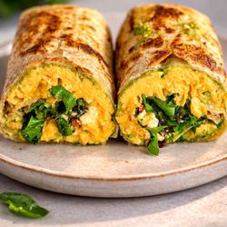 Monica Cafe - Mediterranean Breakfast Wrap