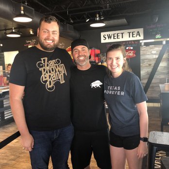 Crydermans Barbecue - Me, Chad (owner), and my wife. - Barbeque Near Me - Melbourne, Florida