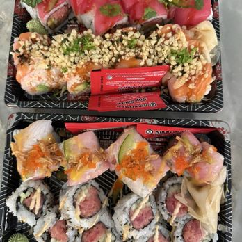 Sushi Empire - Spicy tuna, chefs special, a couple others I don't remember the name of - Food Trucks Near Me - Greensboro, North Carolina Sushi Empire - Spicy tuna, chefs special, a couple others I don't remember the name of - Food Trucks Near Me - Greensboro, North Carolina