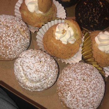 Puffs - Earl Gray, Thai tea, and Jasmine milk tea - Desserts Near Me