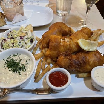 Glacier BrewHouse - "All in" Fish and Chips - American Near Me - Anchorage, Alaska