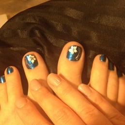 Gel mani and pedicure Gel mani and pedicure