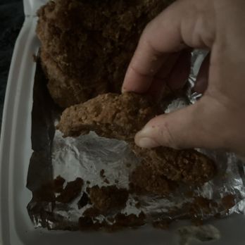 Red's Flavor Table Breakfast Take Out - Bone in pork chop suppose to be boneless - Cajun/Creole Near Me - Inglewood, California Red's Flavor Table Breakfast Take Out - Bone in pork chop suppose to be boneless - Cajun/Creole Near Me - Inglewood, California
