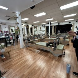 Fit Culture Pilates - Main floor has 9 reformers