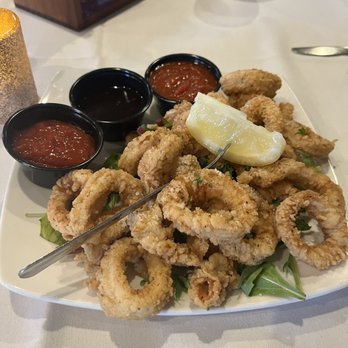 Santangelo's Restaurant - Fried calamari - Italian Near Me - Liverpool, New York Santangelo's Restaurant - Fried calamari - Italian Near Me - Liverpool, New York