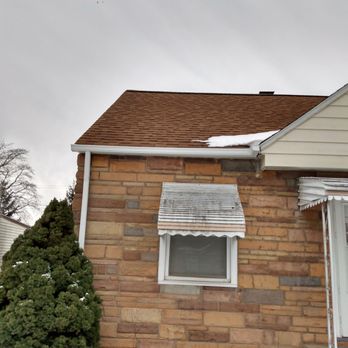 Mateo's Gutters - 5in seamless gutters on brick house!!! - Gutter Services Near Me - Parma, Ohio