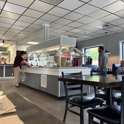 The Dough Shed - Buffet bar - one price and you can keep going back.