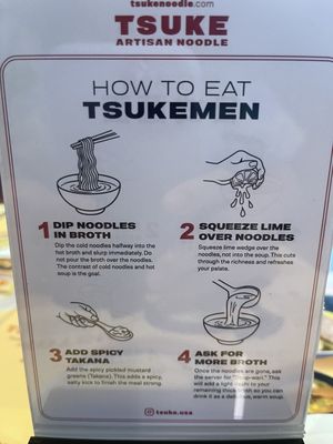 Menu photo 5 TSUKE Artisan Noodle San Gabriel, CA