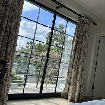 Hotel 850 SVB - Terrace View from Bed - Hotels Near Me - West Hollywood, California