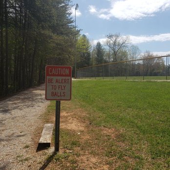 Westwood Park - Walking trail around the baseball field. - Amateur Sports Teams Near Me - Mount Airy, North Carolina