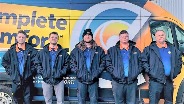 Complete Comfort Heating, A/C & Plumbing Repair Logo