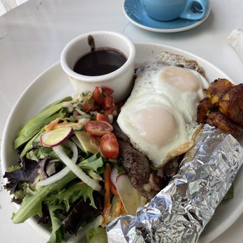Bomba - Huevos Rancheros and cappuccino - Coffee & Tea Near Me - Asheville, North Carolina
