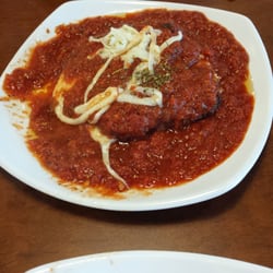 Highlight of the meal. The Friend Mozz.