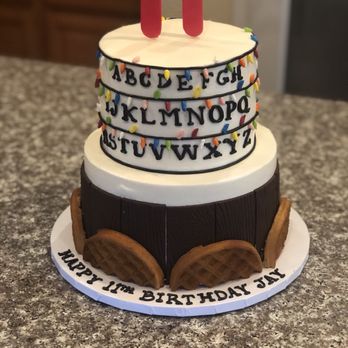 Tasteful Cakes - What we got- Stranger Things cake, still a very good looking cake - Desserts Near Me - Corona, California Tasteful Cakes - What we got- Stranger Things cake, still a very good looking cake - Desserts Near Me - Corona, California