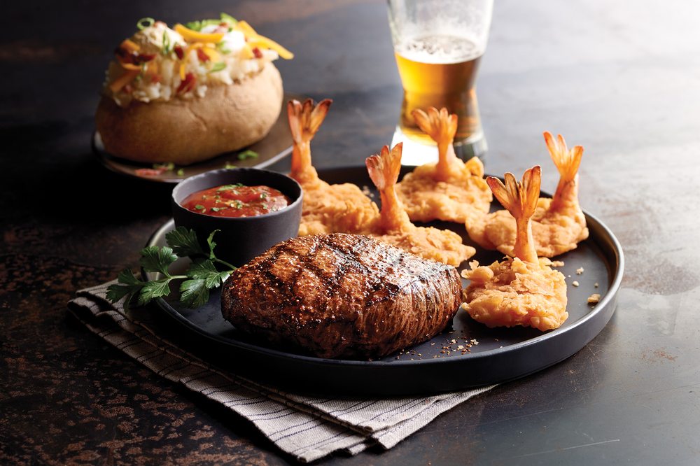 Food from Saltgrass Steak House